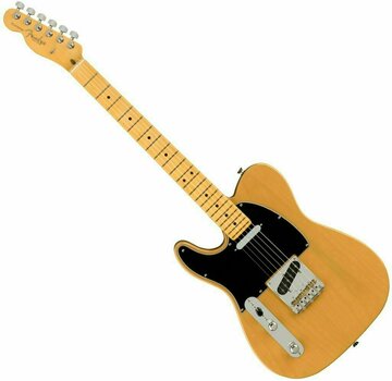 Elektromos gitár Fender American Professional II Telecaster MN LH Butterscotch Blonde - 1