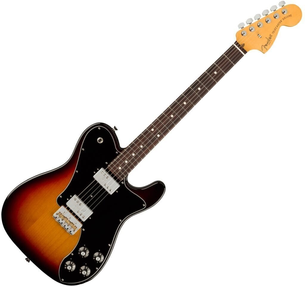Elektromos gitár Fender American Professional II Telecaster Deluxe RW 3-Color Sunburst