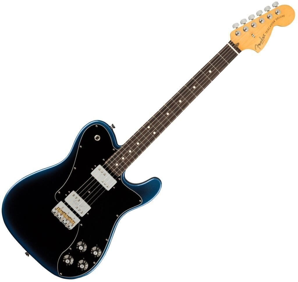 Elektromos gitár Fender American Professional II Telecaster Deluxe RW Dark Night