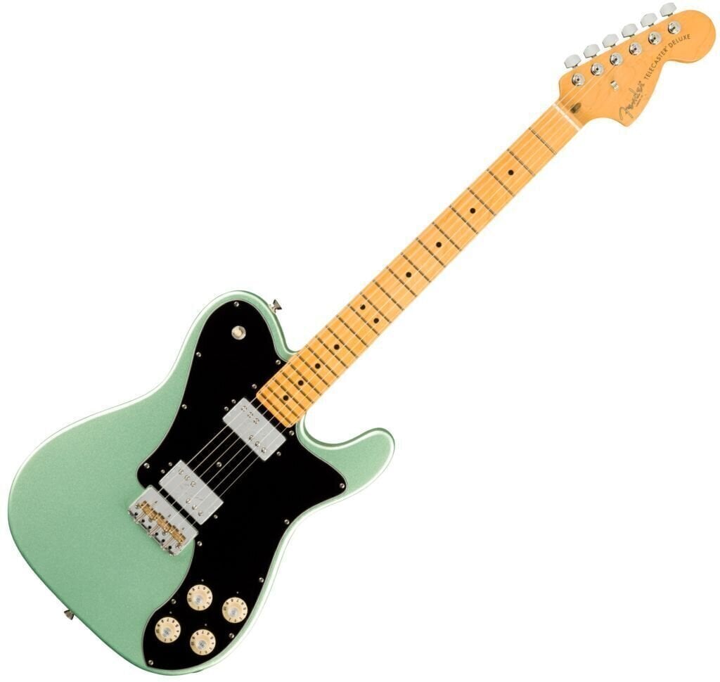 Guitare électrique Fender American Professional II Telecaster Deluxe MN Mystic Surf Green