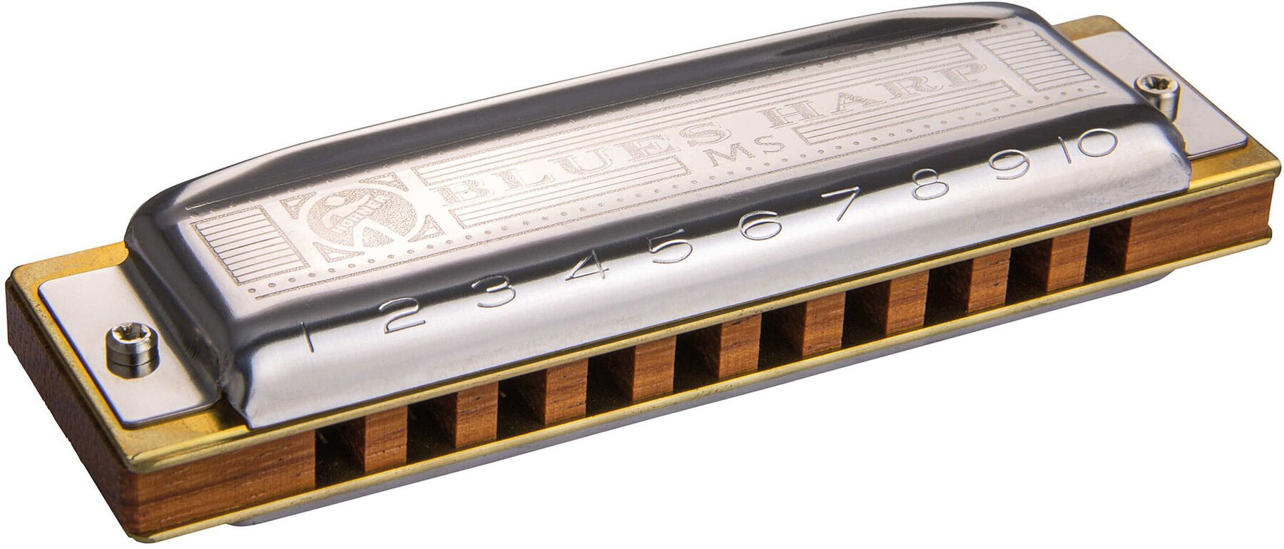 Diatonic harmonica Hohner Blues Harp MS G