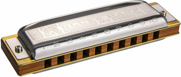 Diatonic harmonica Hohner Blues Harp MS G - 1