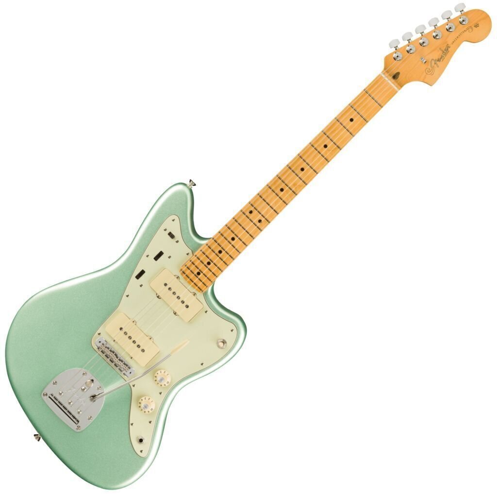 Elektrische gitaar Fender American Professional II Jazzmaster MN Mystic Surf Green