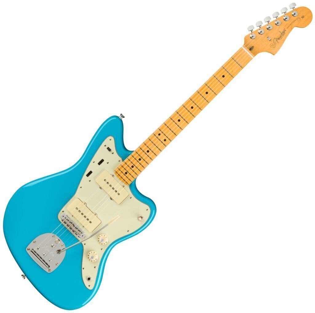 Elektrische gitaar Fender American Professional II Jazzmaster MN Miami Blue