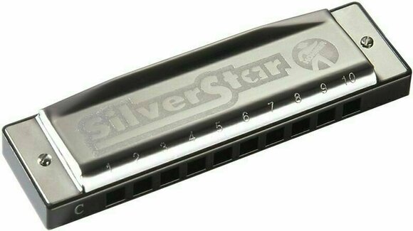 Diatonic harmonica Hohner Silver Star E - 1