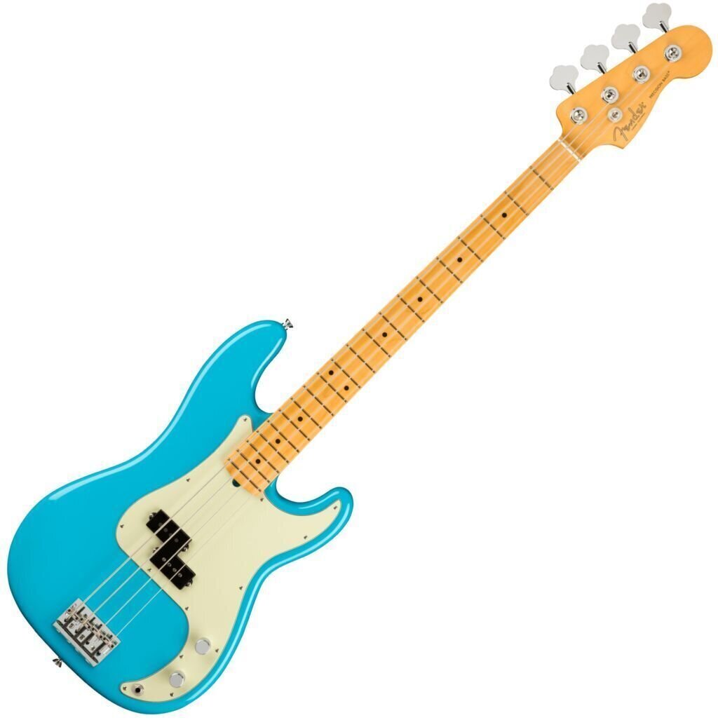 Електрическа бас китара Fender American Professional II Precision Bass MN Miami Blue