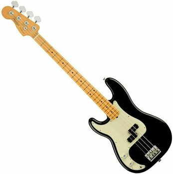 Elektrische basgitaar Fender American Professional II Precision Bass MN LH Zwart - 1