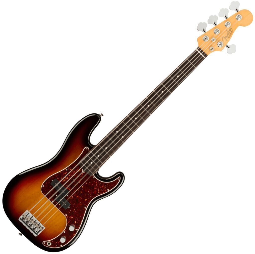Baixo de 5 cordas Fender American Professional II Precision Bass V RW 3-Color Sunburst