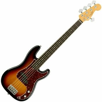 Baixo de 5 cordas Fender American Professional II Precision Bass V RW 3-Color Sunburst - 1