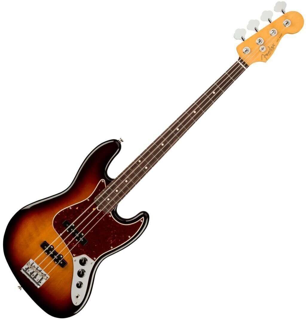 4-strängad basgitarr Fender American Professional II Jazz Bass RW 3-Color Sunburst
