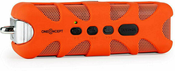 Přenosný reproduktor OneConcept Orange Know - 1