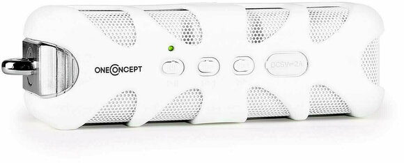 Nešiojamasis garsiakalbis OneConcept White Know - 1