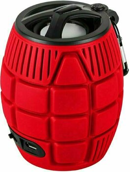 Přenosný reproduktor OneConcept Grenadier Red - 1