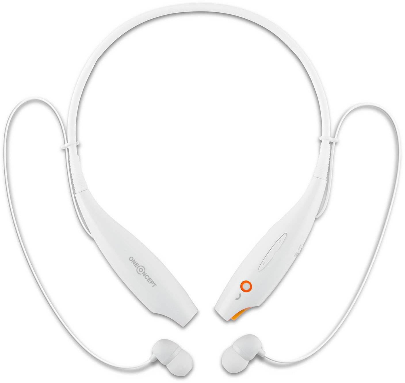 Wireless In-ear headphones OneConcept Messager White