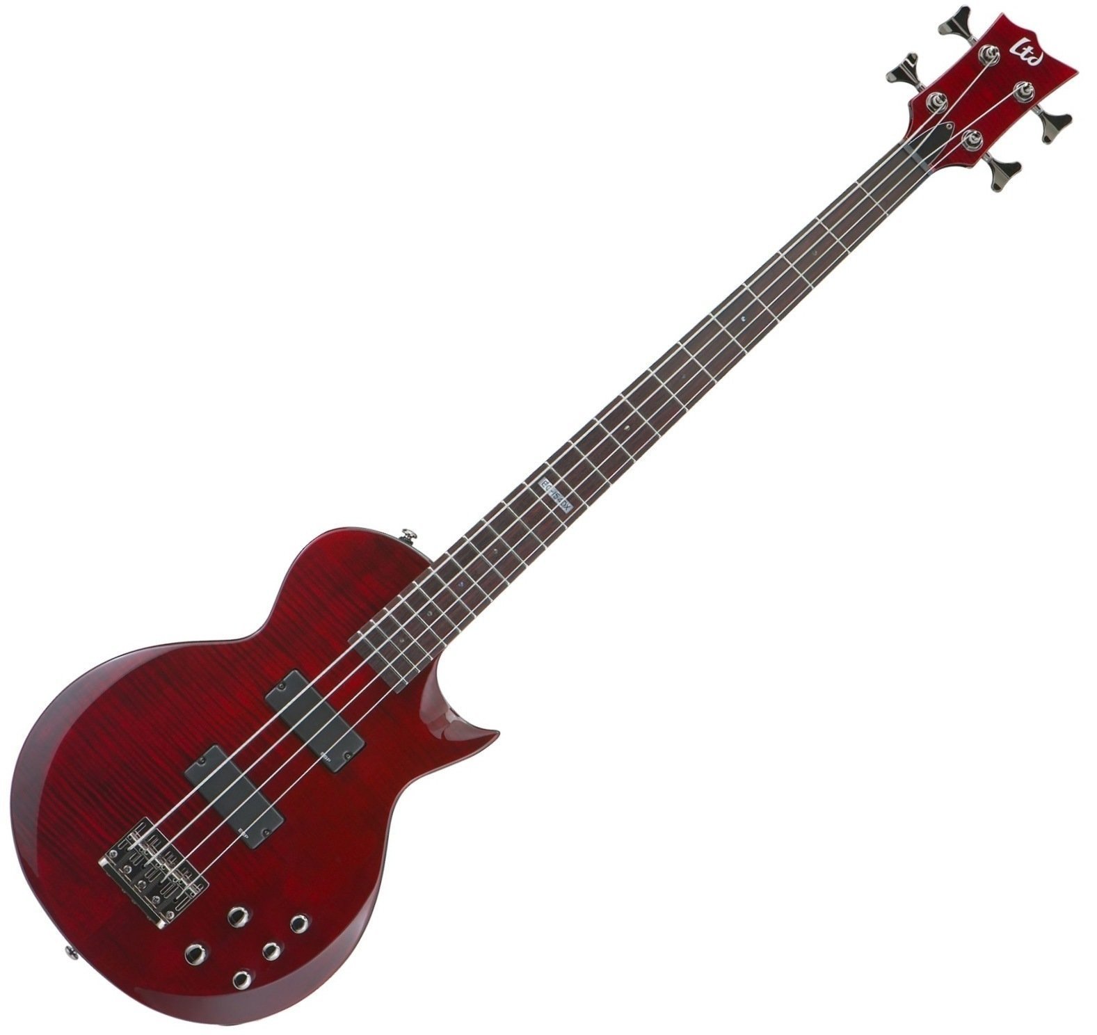 4-string Bassguitar ESP LTD EC-154DX BKCH SeeThru Black Cherry