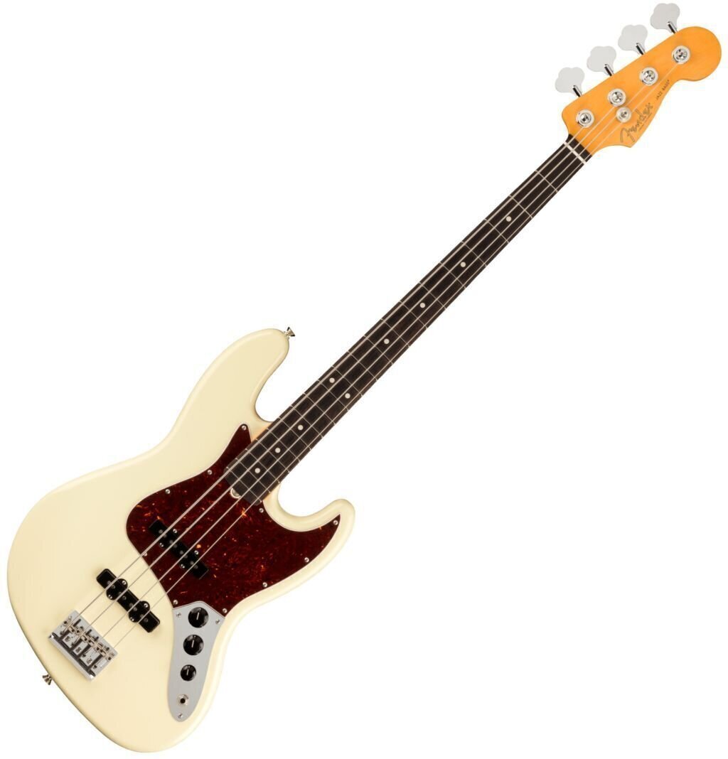 E-Bass Fender American Professional II Jazz Bass RW Olympic White