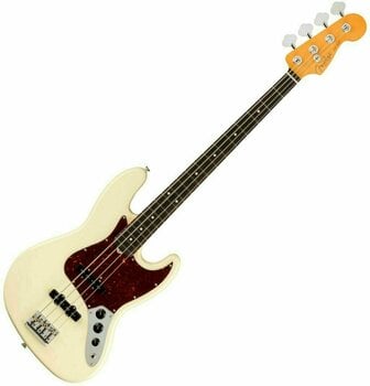 E-Bass Fender American Professional II Jazz Bass RW Olympic White - 1