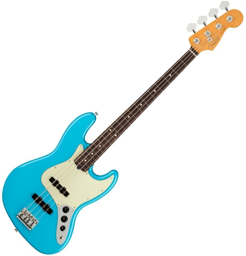Bas elektryczna Fender American Professional II Jazz Bass RW Miami Blue