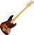 4-strängad basgitarr Fender American Professional II Jazz Bass MN 3-Color Sunburst