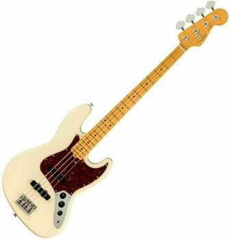 Bajo de 4 cuerdas Fender American Professional II Jazz Bass MN Olympic White Bajo de 4 cuerdas - 1