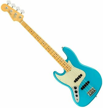 Bas elektryczna Fender American Professional II Jazz Bass MN LH Miami Blue - 1