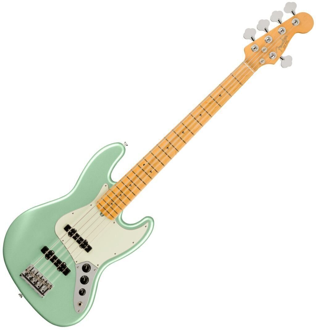 Bajo de 5 cuerdas Fender American Professional II Jazz Bass V MN Mystic Surf Green