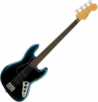Bezpražcová basgitara Fender American Professional II Jazz Bass RW FL Dark Night - 1
