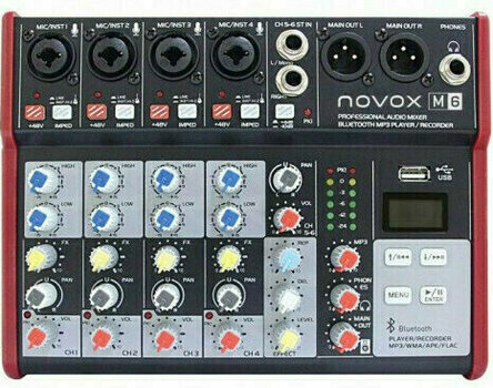 Analoog mengpaneel Novox M6 MK II - 1