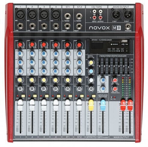 Смесителен пулт Novox M8