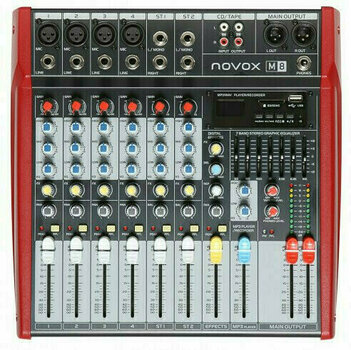 Table de mixage analogique Novox M8 - 1