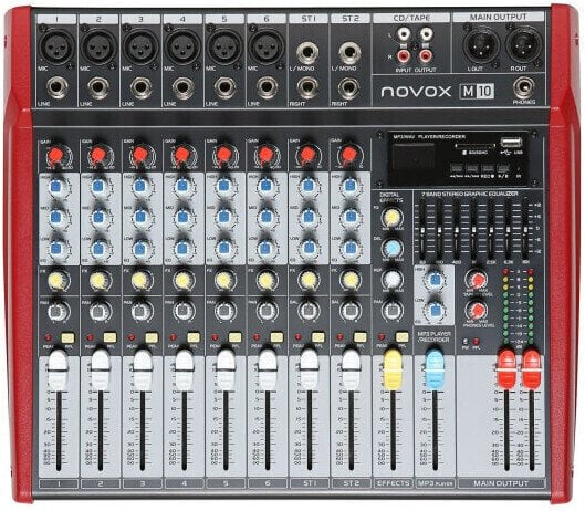 Table de mixage analogique Novox M10