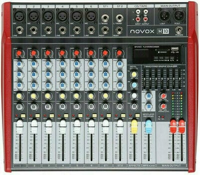 Table de mixage analogique Novox M10 - 1