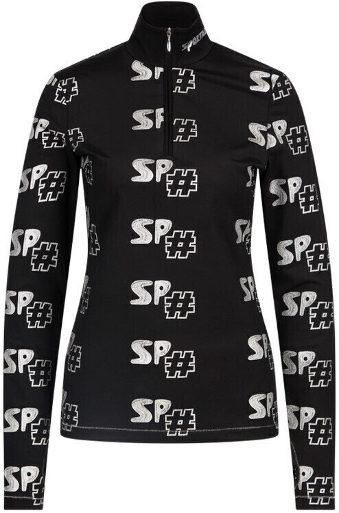Ski T-shirt /hættetrøje Sportalm Delta Black 36 Hættetrøje