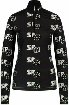 Ski T-shirt/ Hoodies Sportalm Delta Black 38 Kapuzenpullover - 1