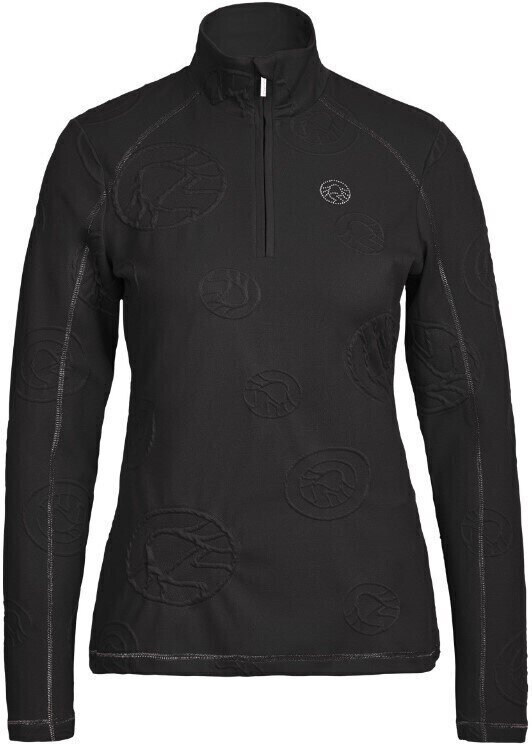 T-shirt/casaco com capuz para esqui Sportalm Bergy Black 36 Hoodie