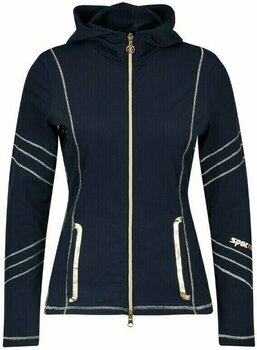 T-shirt/casaco com capuz para esqui Sportalm Nanaimo Deep Water/Gold 38 Ponte - 1