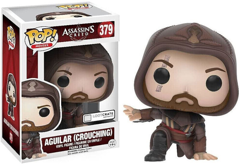 Figurine de collection Assassins Creed Funko Pop! Aguilar Crouching Figurine Figurine de collection