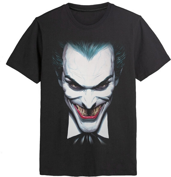 T-shirt The Joker Face Black XL T-shirt