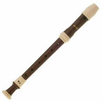 Sopránová zobcová flauta Aulos 105A Bel Canto Sopránová zobcová flauta C Béžová-Hnedá - 1