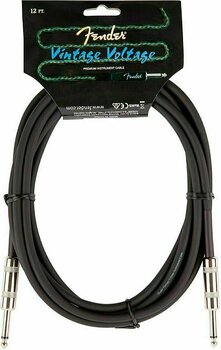 Câble d'instrument Fender Vintage Voltage 12´S/S Black - 1