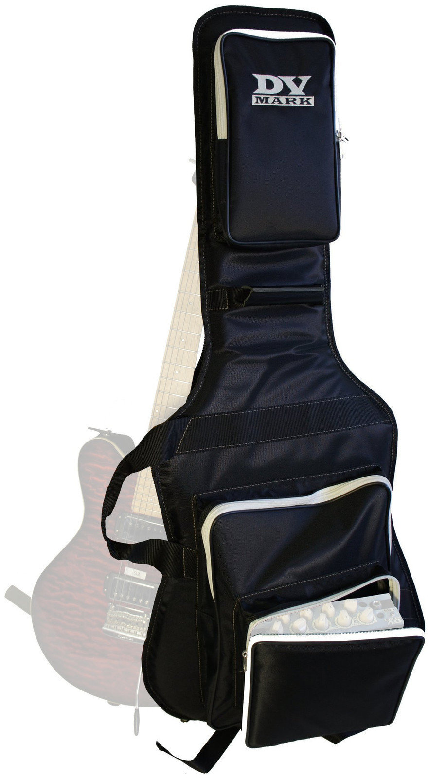 Elektromos gitár puhatok DV Mark Guitar Bag Elektromos gitár puhatok Fekete