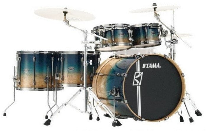 Zestaw perkusji akustycznej Tama ML52HLZBG Superstar Hyper-Drive Limited Edition Figured Ocean Fade