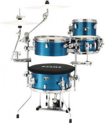 Set akustičnih bubnjeva Tama CJP44C Cocktail-Jam Mini Kit Hairline Blue