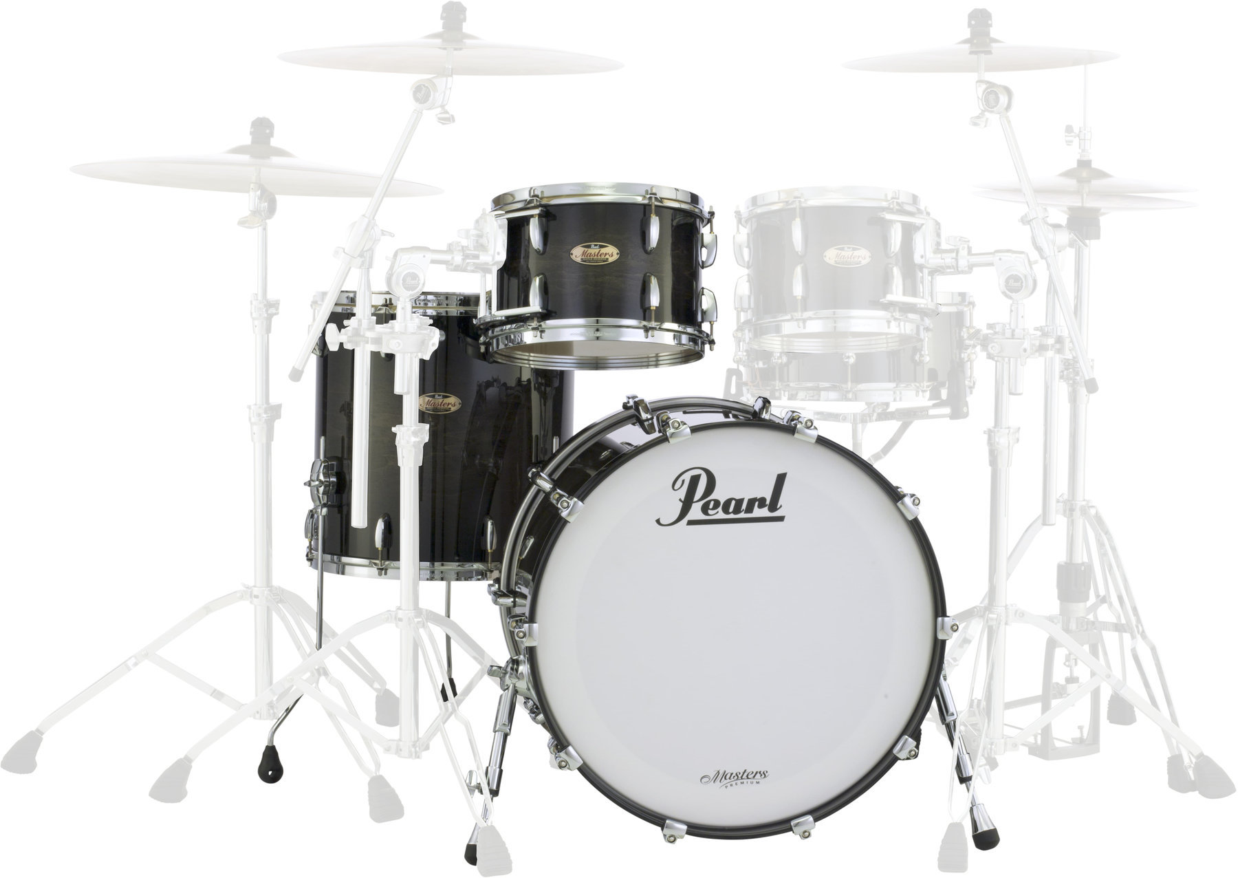 Akoestisch drumstel Pearl MRV943XEP-C359 Masters Maple Reserve Twilight Burst