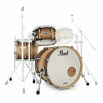 Set Batteria Acustica Pearl MCT943XEP-C351 Masters Complete Satin Natural - 1