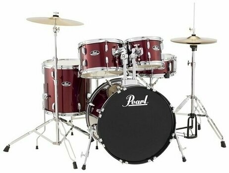 Set akustičnih bubnjeva Pearl RS505C-C91 Roadshow Red Wine - 1