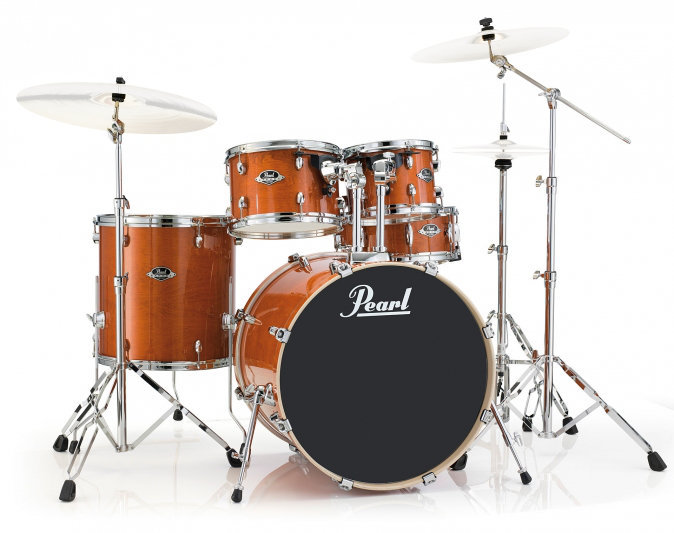 Set de tobe acustice Pearl EXL725 Export EXL Honey Amber