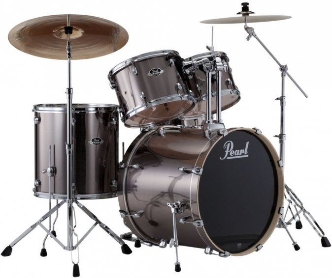 Акустични барабани-комплект Pearl EXX725 Export EXX Smokey Chrome