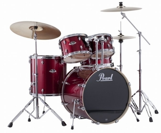 Akoestisch drumstel Pearl EXX725 Export EXX Red Wine