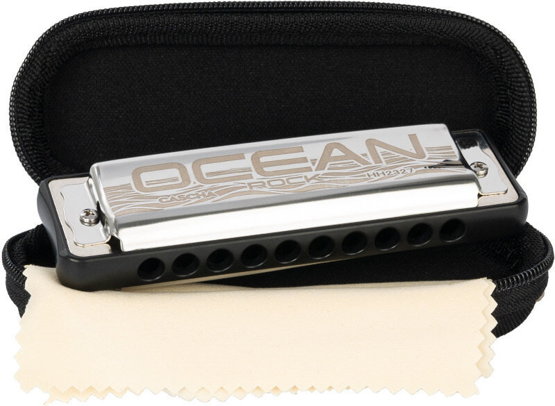 Diatonic harmonica Cascha HH-2328 Ocean Rock D BK